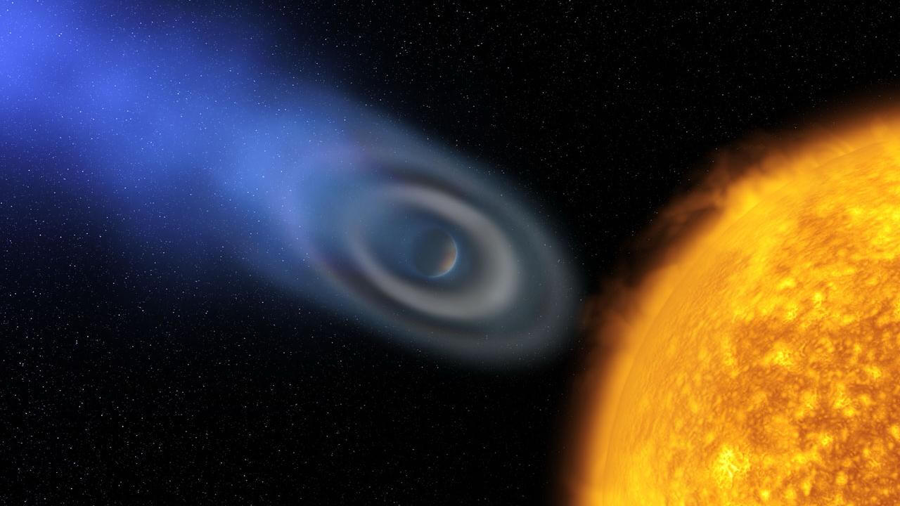 主星の熱で大気を失う巨大惑星「HD 209458b」