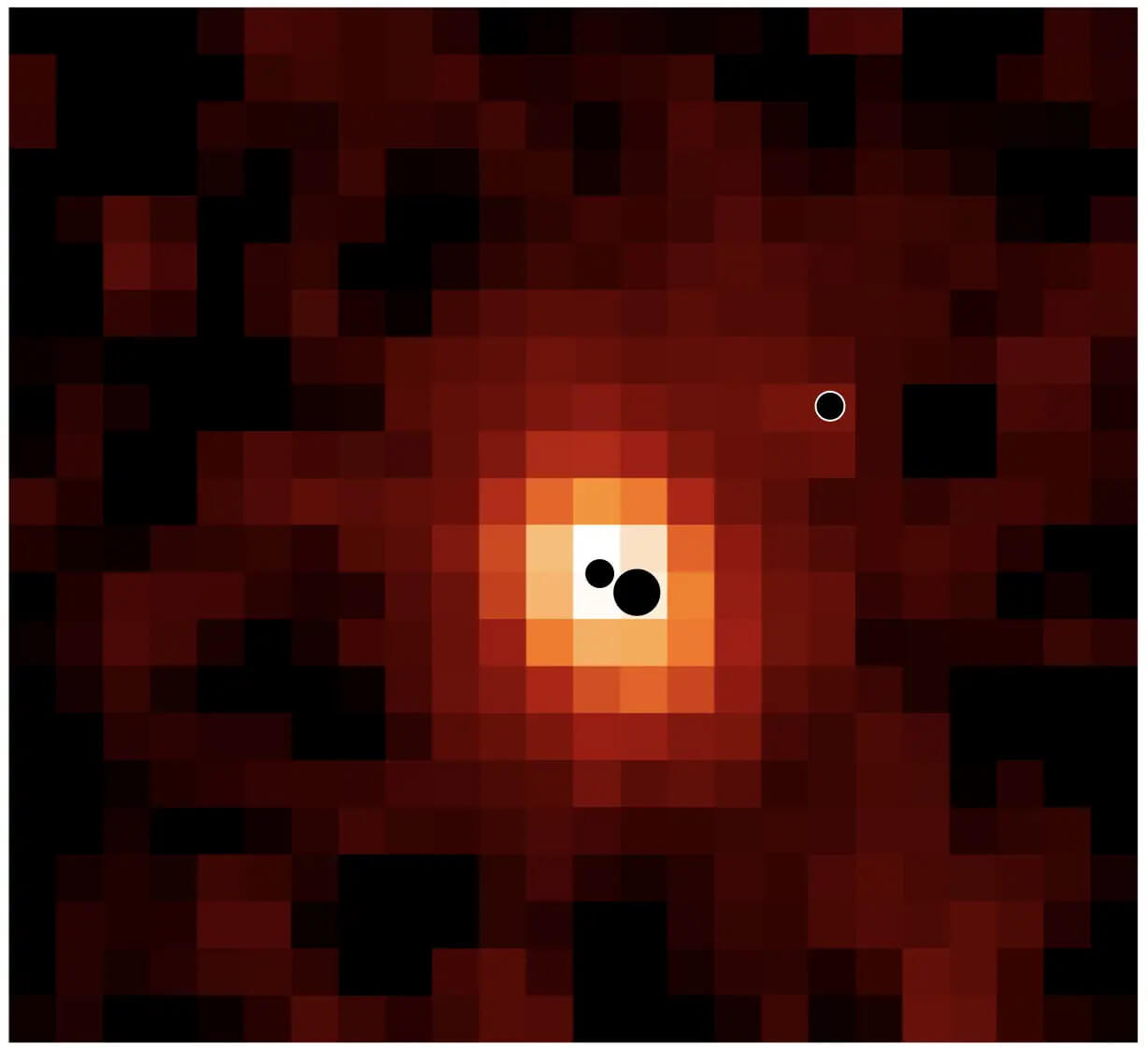 125億年前の若い銀河に3つの超大質量ブラックホールを発見　ウェッブ宇宙望遠鏡の観測成果