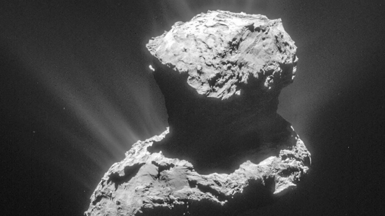 探査機「ロゼッタ」が捉えたチュリュモフ・ゲラシメンコ彗星 ミッション終了から10年