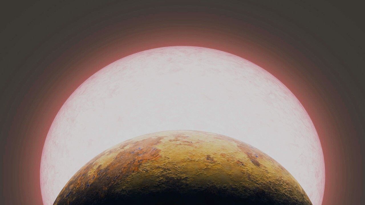 誕生直後の太陽がスーパーアースを飲み込んでいた? 太陽めぐる謎の一部を説明できる可能性 2 主星の近くを公転するスーパーアースの想像図(Credit: NASA/JPL-Caltech)