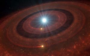 白色矮星を囲む二重構造の円盤を発見 恒星の最期を生き延びた微惑星が維持している可能性