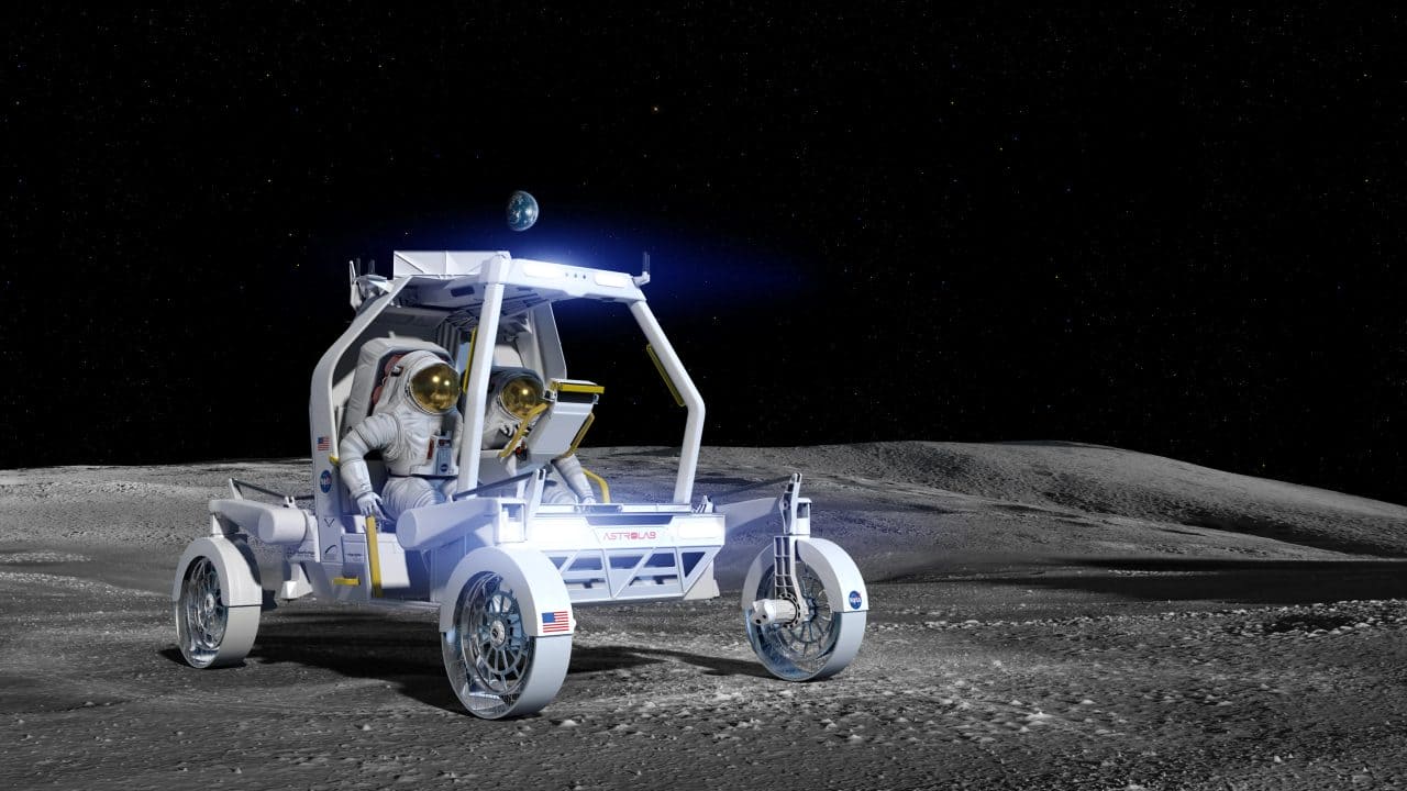AstrolabのLTV「CLV-1」のCGイメージ（Credit: Astrolab）