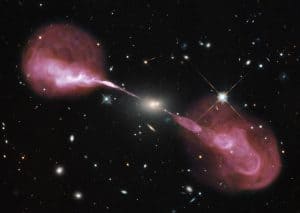 巨大なブラックホールが噴き出させるジェットは銀河で新たな星が誕生するのをさまたげる？