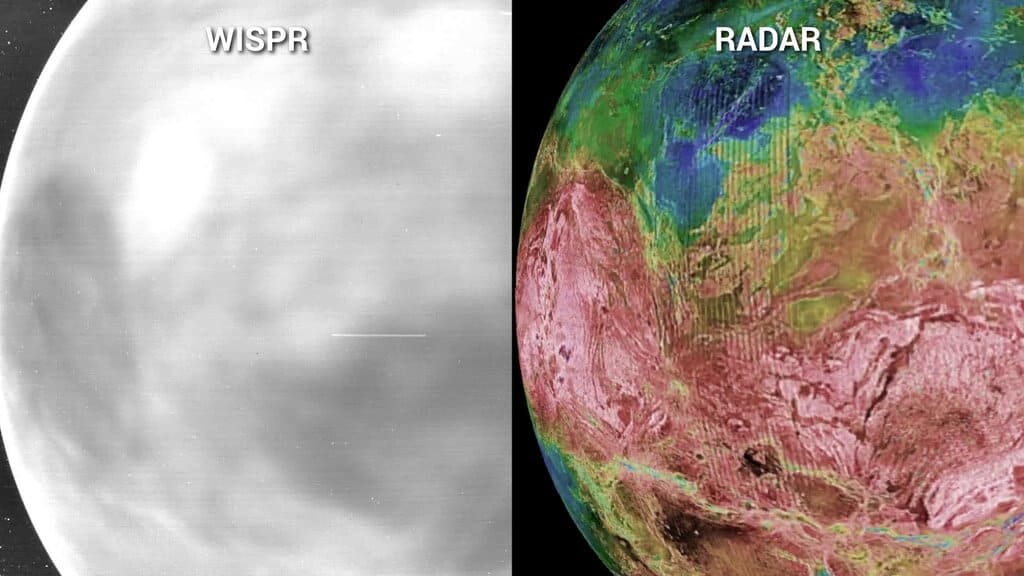 「内合」で夕空から消えた金星 太陽探査機が捉えた灼熱の夜側