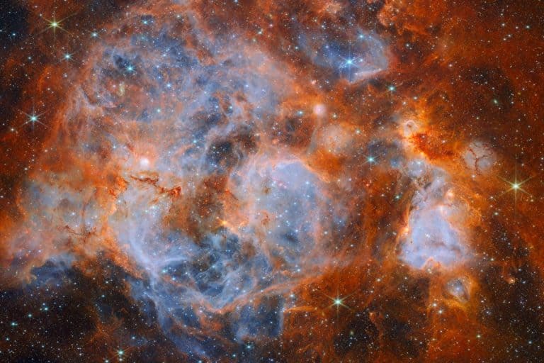東西で段階が異なる星形成領域 ウェッブ宇宙望遠鏡が観測した大マゼラン雲の「N159」（sorae そらへのポータルサイト）｜dメニューニュース ...