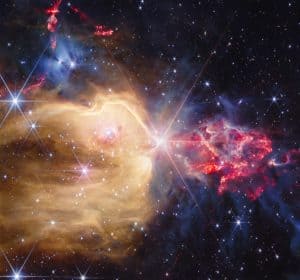 成長する若い星が集う領域　ウェッブ宇宙望遠鏡が観測した星形成領域「NGC 7129」